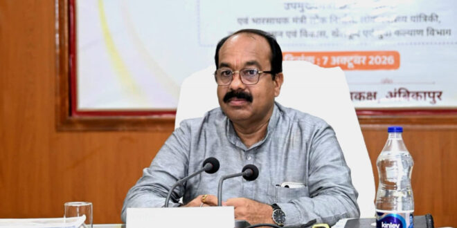 उप मुख्यमंत्री अरुण साव ने की विकास कार्यों की प्रगति और योजनाओं के क्रियान्वयन की समीक्षा…..