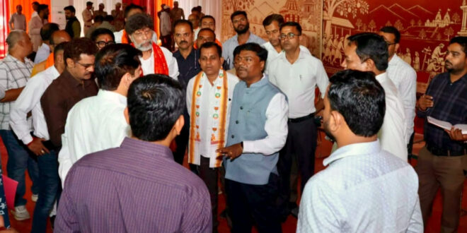 23 अक्टूबर को जगदलपुर आएंगी राष्ट्रपति द्रौपदी मुर्मु, मुरिया दरबार में होंगी शामिल, लालबाग मैदान में आमसभा को करेंगी संबोधित, वन मंत्री केदार कश्यप ने लिया तैयारियों का जायजा…..