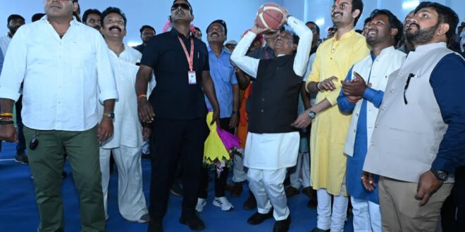 मुख्यमंत्री विष्णु देव साय के नेतृत्व में जशपुर में खेल अधोसंरचना का विस्तार, खिलाड़ियों को मिल रही आधुनिक सुविधाएं….