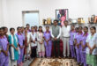सत्य साईं अस्पताल में सेवा दे रहीं छत्तीसगढ़ की बेटियों से मिले वित्त मंत्री ओ.पी. चौधरी…..