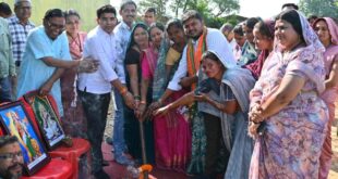 मुख्यमंत्री विष्णु देव साय के नेतृत्व में गांवों के विकास और बुनियादी सुविधाओं के विस्तार को मिल रही प्राथमिकता : राजस्व मंत्री वर्मा…..