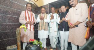मुख्यमंत्री विष्णु देव साय ने रामचंडी मंदिर में पूजा-अर्चना कर प्रदेश की खुशहाली एवं सुख-समृद्धि की कामना की….