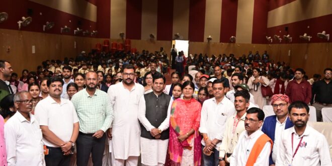 विकसित भारत @2047 के संकल्प को साकार करने में युवाओं की होगी निर्णायक भूमिका : विश्व विजय सिंह तोमर….