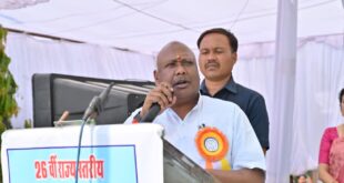 सांसद चिंतामणि महाराज ने सभी खिलाड़ियों से अपना सर्वश्रेष्ठ प्रदर्शन करने का किया आह्वान, सांसद महाराज ने बॉस्केट में बॉल डालकर किया 26 वीं राज्यस्तरीय शालेय क्रीड़ा प्रतियोगिता का शुभारंभ….