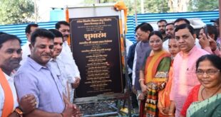 कोरबा में वायशेप अंडरब्रिज निर्माण कार्य का उद्योग मंत्री लखन लाल देवांगन ने किया शुभारंभ, डीएमएफ मद से 30.96 करोड़ रूपए की लागत से तैयार होगा अंडरब्रिज…..