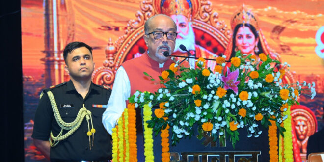 महाराजा अग्रसेन जी ने दिया दानशीलता और परोपकार का अमूल्य संदेश : राज्यपाल रमेन डेका…..
