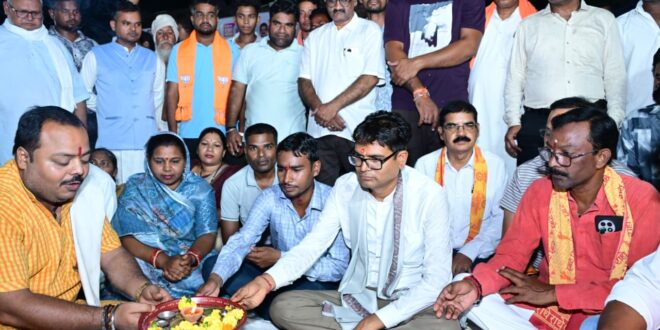 रायगढ़ में विकास कार्यों की सौगात : वित्त मंत्री ओ.पी. चौधरी ने ओपन जिम और आंगनबाड़ी भवन का किया शिलान्यास, सामुदायिक भवन का लोकार्पण….