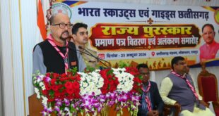 पर्यावरण संरक्षण के लिए आगे आएं स्काउट्स-गाइड्स, जल-जंगल बचाने में निभाएं अहम भूमिका – राज्यपाल रमेन डेका….
