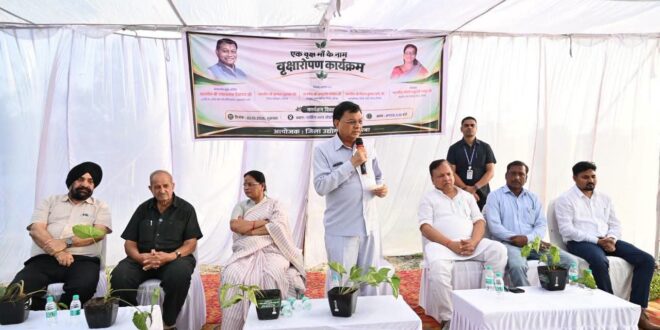 गांधी जयंती पर औद्योगिक क्षेत्र कोरबा में लगाए गए लगभग 100 पौधे, श्रम मंत्री लखनलाल देवांगन ने पौधे रोपकर दिया पर्यावरण संरक्षण का संदेश…..