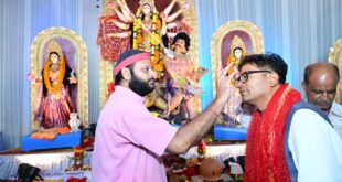 महानवमी पर वित्त मंत्री ओ.पी. चौधरी ने रायगढ़ के विभिन्न दुर्गा पूजा पंडालों में की माँ दुर्गा की पूजा-अर्चना…