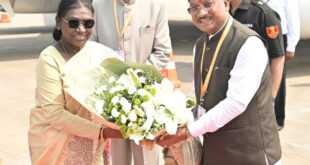 राष्ट्रपति द्रौपदी मुर्मु का छत्तीसगढ़ की पावन धरा पर आत्मीय स्वागत: मुख्यमंत्री विष्णु देव साय…..