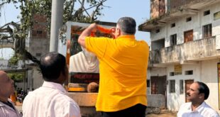 पर्यटन एवं संस्कृति मंत्री राजेश अग्रवाल ने श्रमदान कर दिया स्वच्छता और सेवा का संदेश…..