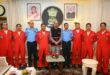 राज्यपाल रमेन डेका से एयर ऑफिसर कमांडिंग नंदा कुमार बाला ने की सौजन्य भेंट…..