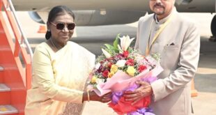 राष्ट्रपति मुर्मु का छत्तीसगढ़ आगमन पर हुआ आत्मीय स्वागत….